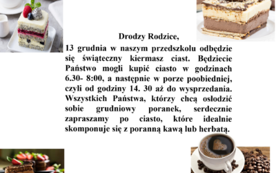 Świąteczny kiermasz ciast
