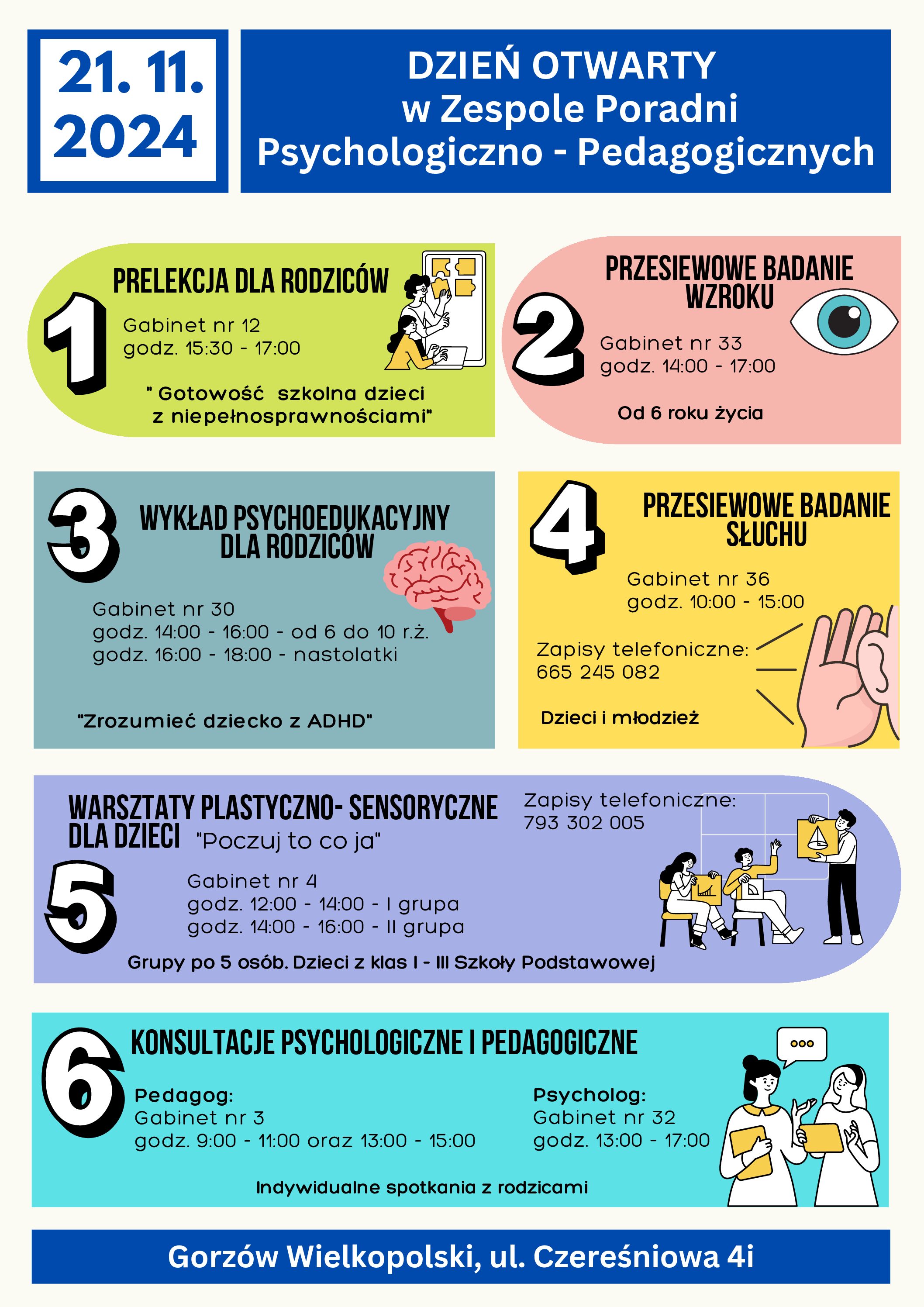 DZIEŃ OTWARTY w Zespole Poradni Psychologiczno-Pedagogicznych