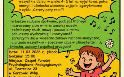 WIOSENNE ZAJĘCIA LOGORYTMICZNE